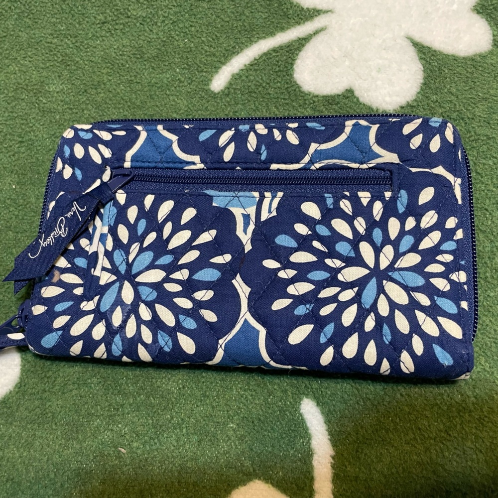 Vera Bradley Blue Floral Wallet
